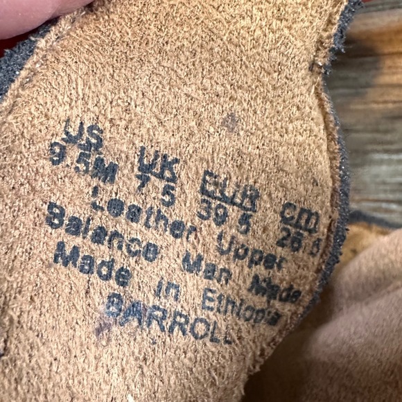 Natural Soul Barroll Black Leather Flower Detail Ankle Strap Sandals US 9.5M‎ - Picture 8 of 10